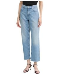 Joop! - Jeans ,Blauw ,Katoen Straight Jeans - Lyst