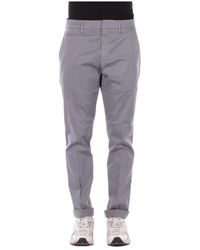 Dondup - Broeken ,Grijs ,Katoen Joe Carrot Chino - Lyst