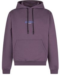 PHOBIA ARCHIVE - Hoodies & Sweatvesten ,Paars ,Katoen Lichtgewicht Trainingspak Sweatshirt Met Lange Mouwen - Lyst