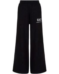 EA7 - Wide Trousers - Lyst