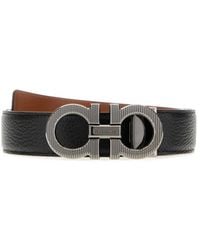 Ferragamo - Reversible Gancini Belt - Lyst