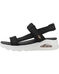 Skechers - Stylische flache sandalen für frauen - Lyst