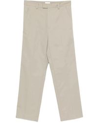 A.P.C. - Broeken ,Leer Dylan Straight Leg Broeken - Lyst
