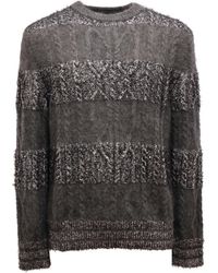 Amaranto - Truien & Vesten ,Grijs ,Maglia Fv 450 - Lyst