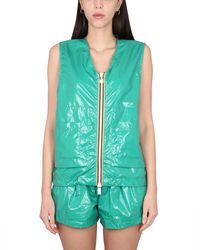 K-Way - Jassen ,Groen ,Barnel Light Glass Ripstop Vest - Lyst