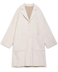 Maliparmi - Stilvoller Mantel für Frauen - Lyst