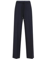 Peserico - Belted Pants - Lyst