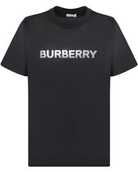 Burberry - Zwart T-Shirt Casual Stijl - Lyst