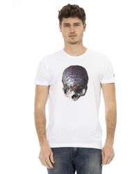 Trussardi - Casual rundhals kurzarm t-shirt - Lyst