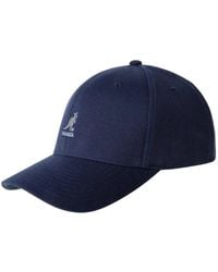 Kangol - Blauwe Baseballpet Allergievrij - Lyst