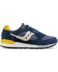 Saucony - Blaue stone washed sneakers shadow 5000 - Lyst