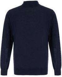 Kangra - Turtleneck Trui Van Wol - Lyst