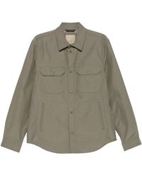 Woolrich - Jassen ,Groen ,Katoen Light Ramar Shirt Jacket - Lyst
