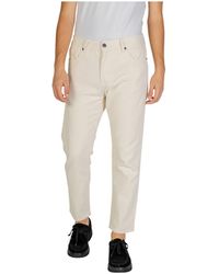 Gianni Lupo - Slim-Fit Trousers - Lyst