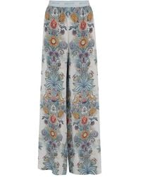 Just Cavalli - Wide Trousers - Lyst