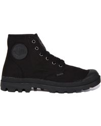 Palladium - Canvas Enkellaars - Lyst