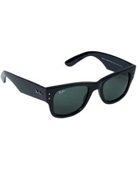 Ray-Ban - Vierkante Frame Logo Zonnebril - Lyst