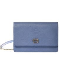 Baldinini - Lizard Print Wallet Mit Kette - Lyst