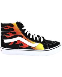 Vans - Vlam Hi-Top Canvas En Suède Sneaker - Lyst