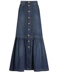 Dolce & Gabbana - Denim Skirts - Lyst