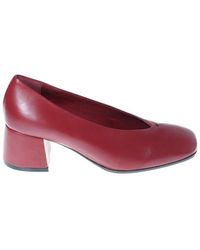LORENA PAGGI - Schoenen ,Rood ,Leer Pumps - Lyst