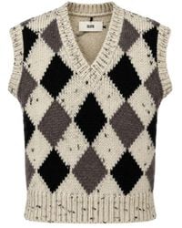 SOLOTRE - V-Neck Knitwear - Lyst