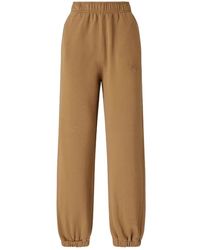 Pinko - Seide & Nylon Braune Hose - Lyst