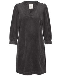 Part Two - Kleedjes ,Bruin ,Casual Jurk Met 3/4 Mouwen - Lyst