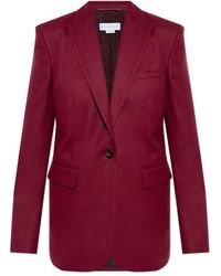 Stella McCartney - Jassen ,Rood ,Wol Wollen Blazer - Lyst