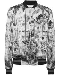 Philipp Plein - Satin Bomber Cote D'Azur - Lyst