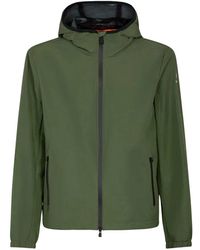 Suns - Jassen ,Groen ,Polyester Light Jacket - Lyst