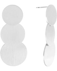 Dansk Copenhagen - Skandinavische multi dot silber ohrringe - Lyst