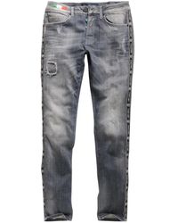 carlo colucci - Slim-Fit Jeans - Lyst