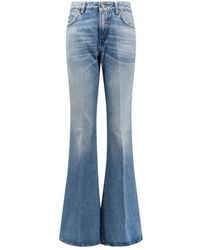 Haikure - Jeans a zampa con effetto usato - Lyst