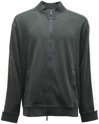 Armani - Full Zip Sweatshirt Met Logobanden - Lyst