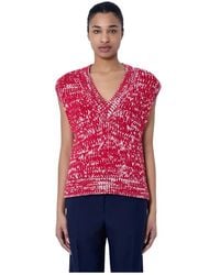 Dries Van Noten - V-Neck Knitwear - Lyst