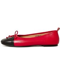 CESARE GASPARI - Lederballerinas mila - rot - Lyst