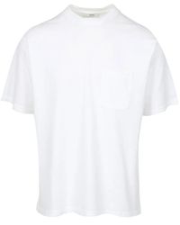 Grifoni - Tops ,Wit ,Katoen Grifoni T-Shirts En Poloshirts Wit - Lyst