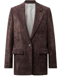 DRYKORN - Jassen ,Bruin ,Polyester Glendale 10 Blazer - Lyst