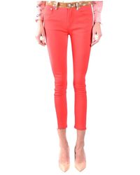 Burberry - Runway Fawn Print Two-Tone Slim Fit Pants, Waist - Lyst