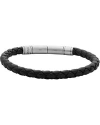 Fossil - Accessoires ,Grijs ,Bracelets - Lyst
