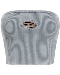 DIESEL - Sleeveless Tops - Lyst