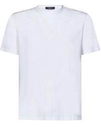 Herno - Stretch baumwoll t-shirts und polos - Lyst