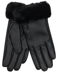Btfcph - Accessoires ,Zwart ,Leer Elegante Leren Handschoenen - Lyst