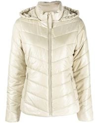 Calvin Klein - Jassen ,Leer Essential Gewatteerde Jas - Lyst