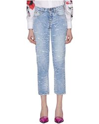 John Richmond - Jeans > cropped jeans - Lyst
