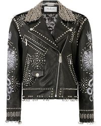 Philipp Plein - Leather Jackets - Lyst