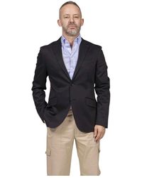 Etro - Kostuums ,Blauw ,Katoen Giacca Roma - Lyst