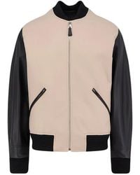Givenchy - Jassen ,Zwart ,Katoen Mix Material Blouson - Lyst