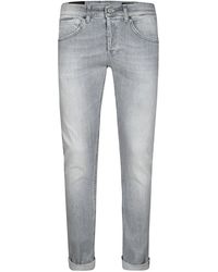Dondup Slim Fit Jeans - - Heren - Grijs